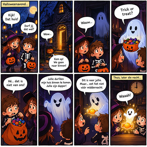 Halloweenavond vol …